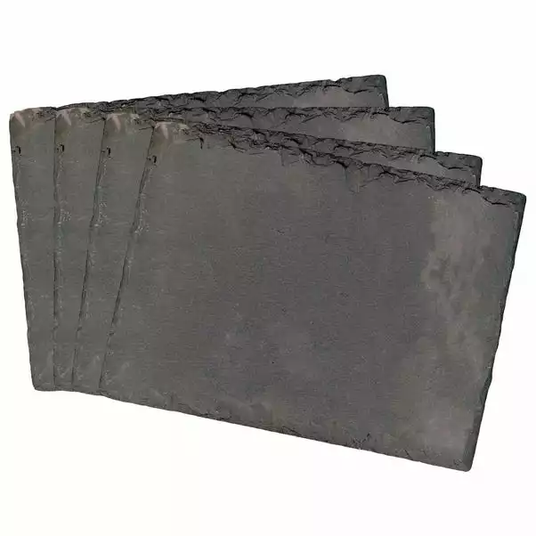 Dunelm Set Of 4 Slate Placemats 4 Dunelm Set Of 4 Slate Placemats - Image 2
