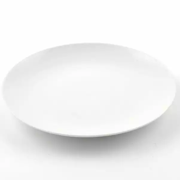 Dunelm Purity Porcelain Dinner Plate 4 Dunelm Purity Porcelain Dinner Plate - Image 2