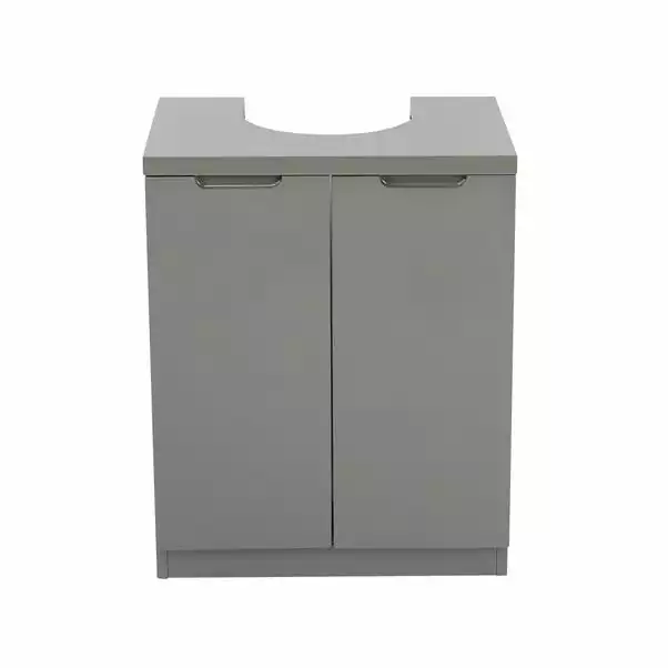 Lloyd Pascal Siena Grey Bathroom Vanity Unit 5 Lloyd Pascal Siena Grey Bathroom Vanity Unit - Image 3