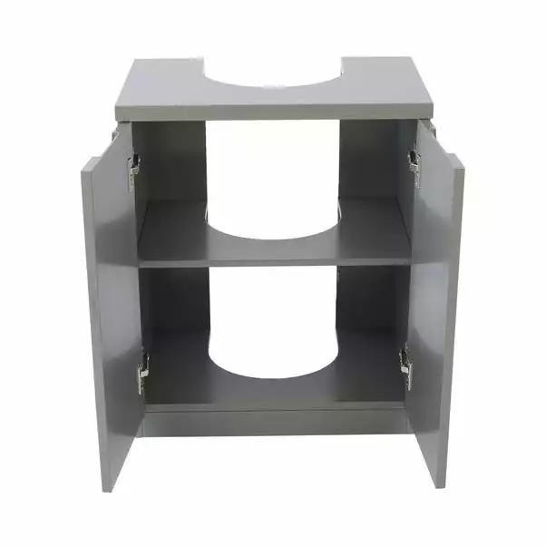 Lloyd Pascal Siena Grey Bathroom Vanity Unit 6 Lloyd Pascal Siena Grey Bathroom Vanity Unit - Image 4