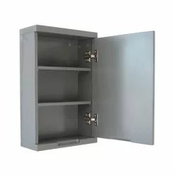 Lloyd Pascal Siena Grey Mirror Cabinet - 1000096410 alt02