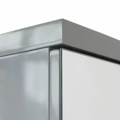 Lloyd Pascal Siena Grey Mirror Cabinet - 1000096410 alt03