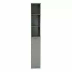 Lloyd Pascal Siena Grey Tall Cabinet 9 Lloyd Pascal Siena Grey Tall Cabinet - 1000096411 alt02