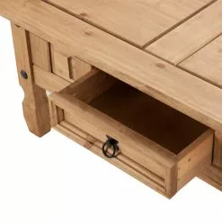 Seconique Corona Pine Coffee Table With Drawer - 1000108046 alt02