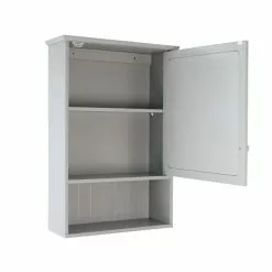 Lloyd Pascal Rimini Grey Mirror Cabinet - 1000114250 alt02