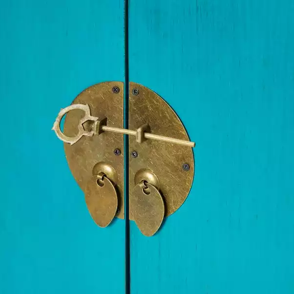 Dunelm Hanna Teal Chest 8 Dunelm Hanna Teal Chest - Image 6