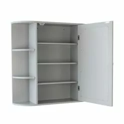 Lloyd Pascal Verona Grey Mirror Cabinet 7 Lloyd Pascal Verona Grey Mirror Cabinet - 1000114893 alt02