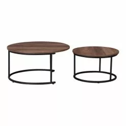 Dunelm Fulton Coffee Nest Of Tables Pine Effect - 1000117131 alt05