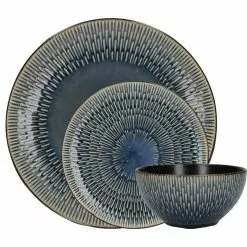 Dunelm Zen Reactive Glaze 12 Piece Dinner Set 7 Dunelm Zen Reactive Glaze 12 Piece Dinner Set - 1000117834 alt04