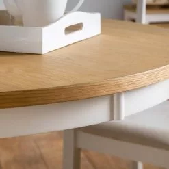 Julian Bowen Davenport Round Pedestal Table - 1000135378 alt02