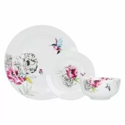 Dunelm Heavenly Hummingbird 12 Piece Dinner Set 7 Dunelm Heavenly Hummingbird 12 Piece Dinner Set - 1000140866 alt04