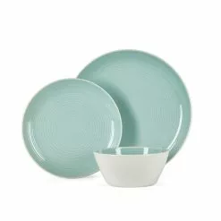 Dunelm Lulworth Seafoam 12 Piece Dinner Set 8 Dunelm Lulworth Seafoam 12 Piece Dinner Set - 1000140894 alt04