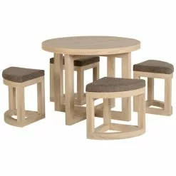 Seconique Cambourne Stowaway Dining Set - 1000141231 alt02