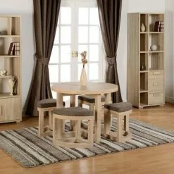 Seconique Cambourne Stowaway Dining Set - 1000141231 alt04