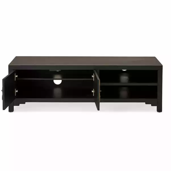 Dunelm Hanna Black Wide TV Stand 5 Dunelm Hanna Black Wide TV Stand - Image 3