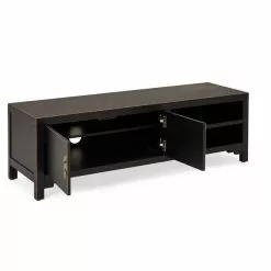 Dunelm Hanna Black Wide TV Stand 11 Dunelm Hanna Black Wide TV Stand - 1000146593 alt03