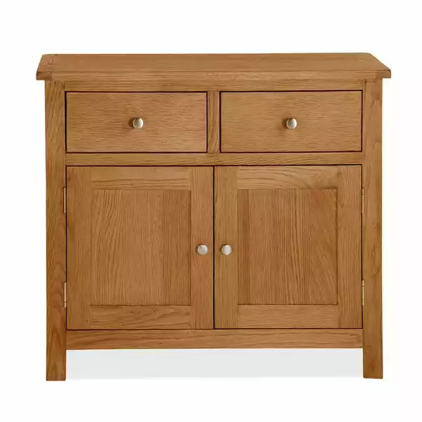 Dunelm Bromley Oak Small Sideboard 4 Dunelm Bromley Oak Small Sideboard - Image 2