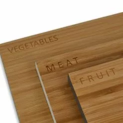 Dunelm Set Of 3 Bamboo Chopping Boards - 1000148613 alt01