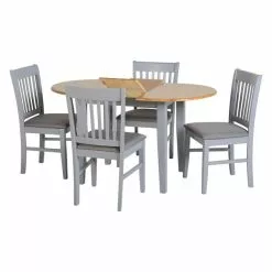 Seconique Oxford Extending Dining Set 10 Seconique Oxford Extending Dining Set - 1000156231 alt02
