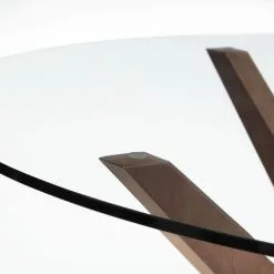 Julian Bowen Chelsea Round Glass Table 7 Julian Bowen Chelsea Round Glass Table - 1000157378 alt02