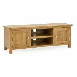 Dunelm Bromley Wide TV Unit Oak - 1000157737 alt03