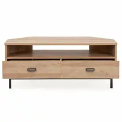 Dunelm Fulton Oak Effect Corner TV Stand 10 Dunelm Fulton Oak Effect Corner TV Stand - 1000157783 alt02