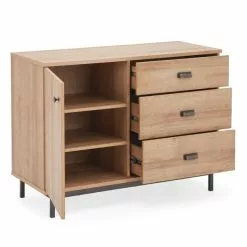Dunelm Fulton Oak Effect Small Sideboard 12 Dunelm Fulton Oak Effect Small Sideboard - 1000157785 alt04