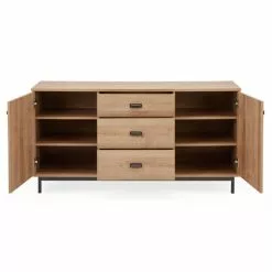 Dunelm Fulton Oak Effect Large Sideboard 10 Dunelm Fulton Oak Effect Large Sideboard - 1000157788 alt02