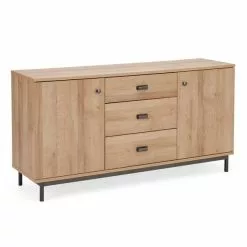 Dunelm Fulton Oak Effect Large Sideboard 11 Dunelm Fulton Oak Effect Large Sideboard - 1000157788 alt03