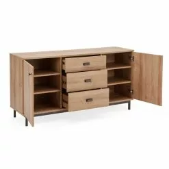 Dunelm Fulton Oak Effect Large Sideboard 12 Dunelm Fulton Oak Effect Large Sideboard - 1000157788 alt04