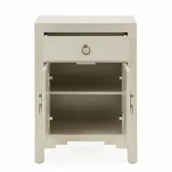 Dunelm Hanna Small 1 Drawer & 1 Door Chest, Oyster Grey 11 Dunelm Hanna Small 1 Drawer & 1 Door Chest, Oyster Grey - 1000157791 alt03