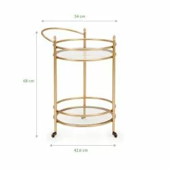 Dunelm Harper Drinks Trolley 11 Dunelm Harper Drinks Trolley - 1000157792 alt08