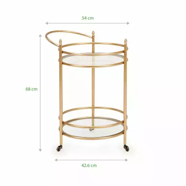 Dunelm Harper Drinks Trolley 7 Dunelm Harper Drinks Trolley - Image 5