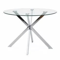 Dunelm Lumia Glass Round Table - 1000157901 alt02