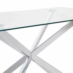 Dunelm Lumia Glass Dining Table 10 Dunelm Lumia Glass Dining Table - 1000157902 alt03