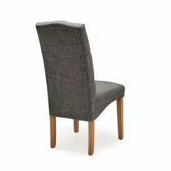 Dunelm Darcy Set Of 2 Dining Chairs Charcoal - 1000157947 alt03