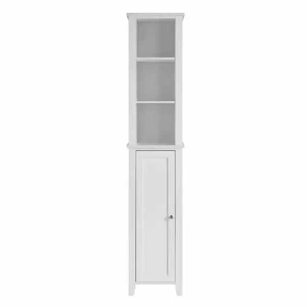 Lloyd Pascal Marble Effect Tall Cabinet 4 Lloyd Pascal Marble Effect Tall Cabinet - Image 2