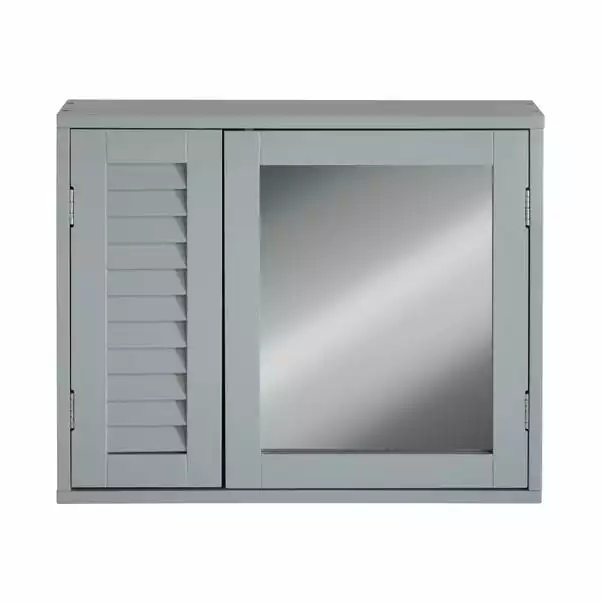 Lloyd Pascal Grey Tuscany Double-Door Cabinet 5 Lloyd Pascal Grey Tuscany Double-Door Cabinet - Image 3