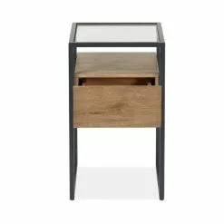 Dunelm Dillon Side Table Oak 11 Dunelm Dillon Side Table Oak - 1000162426 alt03