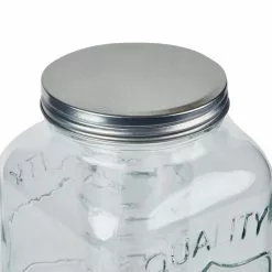 Dunelm 3.3L Glass Drinks Dispenser With Infuser And Stand 7 Dunelm 3.3L Glass Drinks Dispenser With Infuser And Stand - 1000163366 alt02