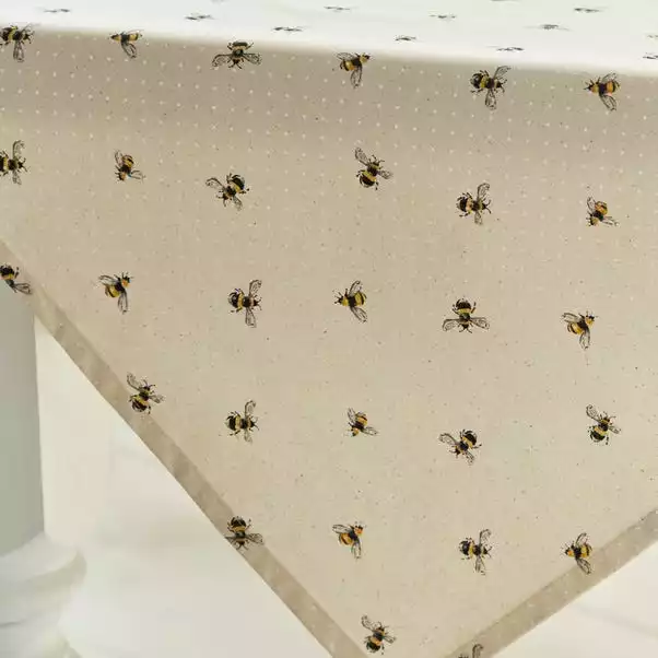 Dunelm Bees Wipe Clean Tablecloth 5 Dunelm Bees Wipe Clean Tablecloth - Image 3