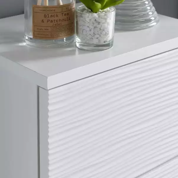 Lloyd Pascal White Wave Floor Cabinet 7 Lloyd Pascal White Wave Floor Cabinet - Image 5