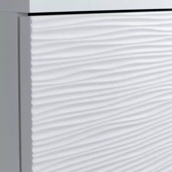 Lloyd Pascal White Wave Tall Cabinet 5 Lloyd Pascal White Wave Tall Cabinet - Image 3