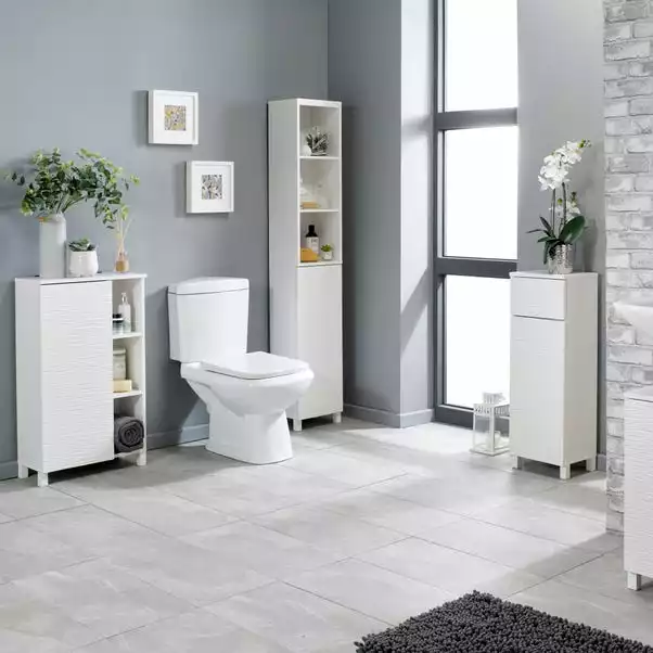 Lloyd Pascal White Wave Tall Cabinet 8 Lloyd Pascal White Wave Tall Cabinet - Image 6