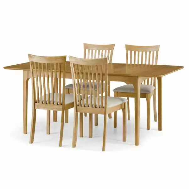 Julian Bowen Ibsen Dining Table With 4 Chairs 4 Julian Bowen Ibsen Dining Table With 4 Chairs - Image 2
