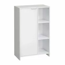 Lloyd Pascal Jaxon White Console Unit With Open Shelves 13 Lloyd Pascal Jaxon White Console Unit With Open Shelves - 1000182102 alt05