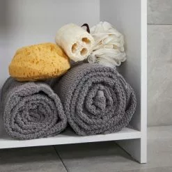 Lloyd Pascal Jaxon White Single Door Floor Cabinet With Adjustable Shelf - 1000182105 alt05