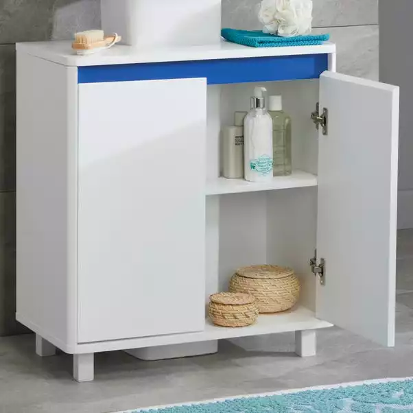 Lloyd Pascal Vienna White Under Sink Unit With Reversible 4 In 1 Colour Bar 7 Lloyd Pascal Vienna White Under Sink Unit With Reversible 4 In 1 Colour Bar - Image 5