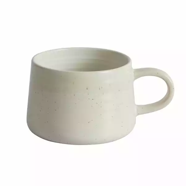 Dunelm White Filey Mug 4 Dunelm White Filey Mug - Image 2