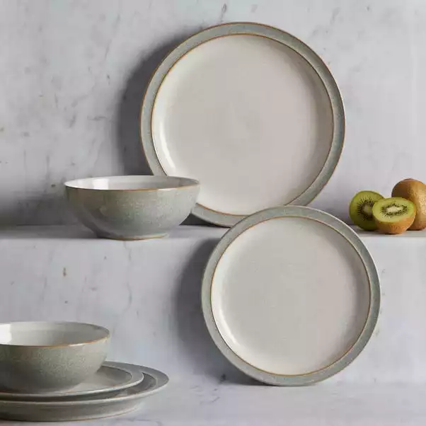 Denby Elements Grey 12 Piece Dinner Set 3 Denby Elements Grey 12 Piece Dinner Set